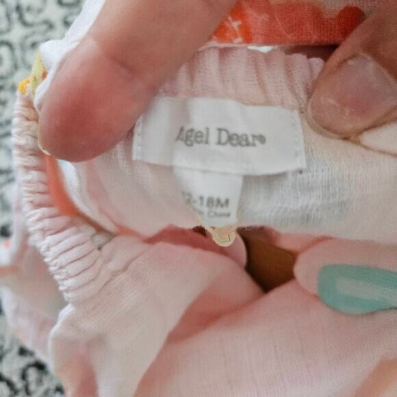 Angel Dear Ruffle Ice Cream Romper Size 12-18 Months - Picture 3 of 5